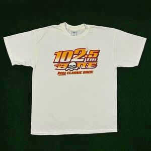 Vintage 1990s 103.5 Classic Rock Radio Promo T-Shirt